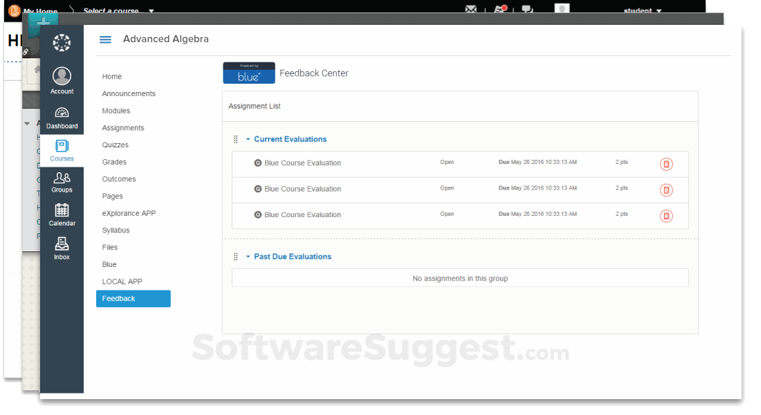 Blue Customer Feedback Small Screenshot 2
